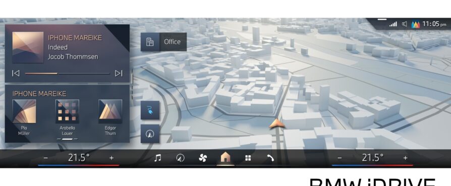BMW USA Showcases New iDrive Virtual System