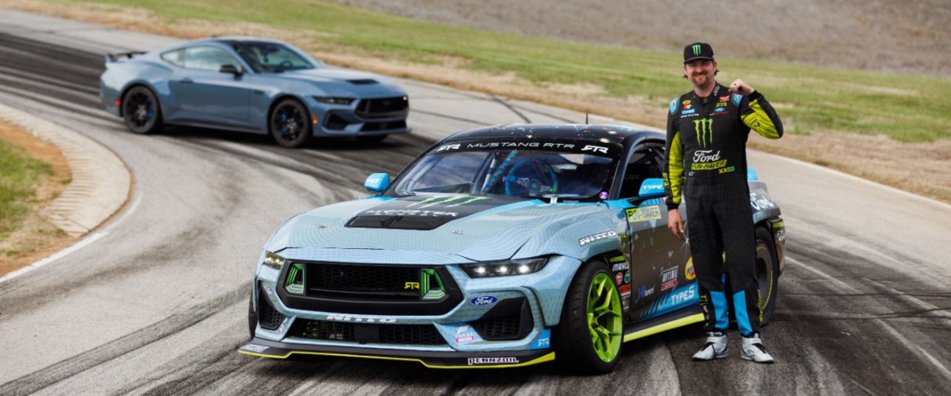 Ford and RTR Reveal 7th-Gen Mustang Formula Drift Competition Vehicle