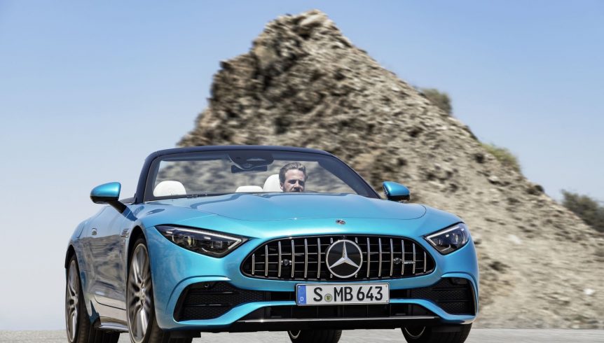 The Mercedes-AMG SL 43 is Coming to America 2