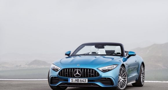 The Mercedes-AMG SL 43 is Coming to America 3