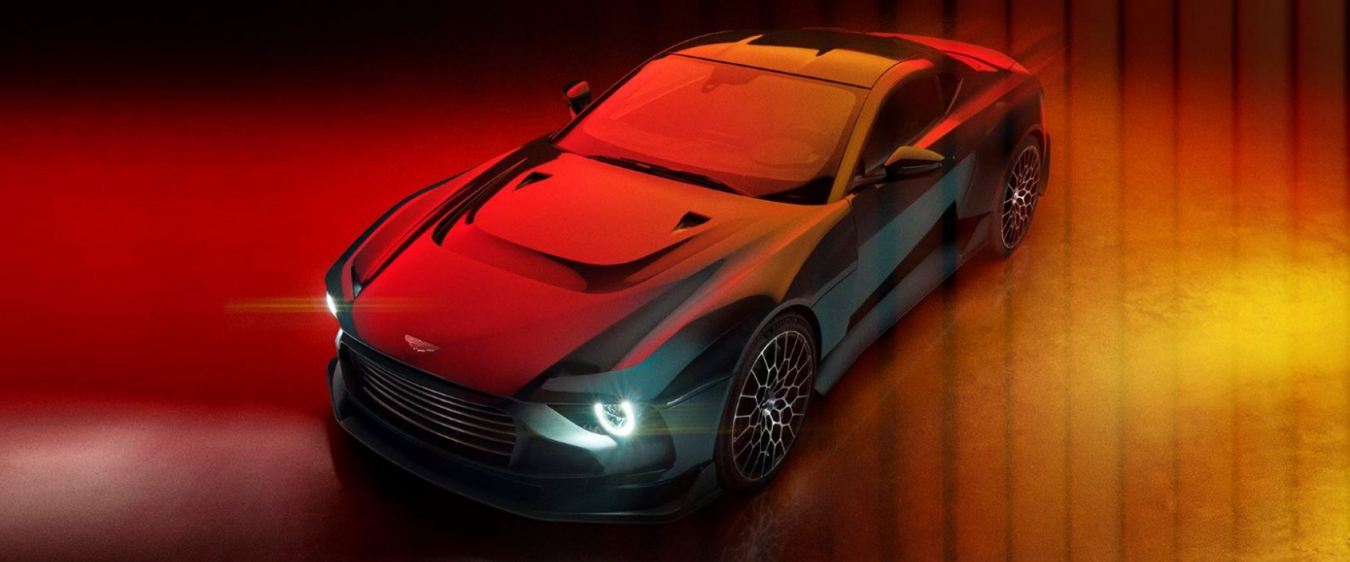 Aston Martin Valour: 6-Speed, V12 Monster with Tweed Seats