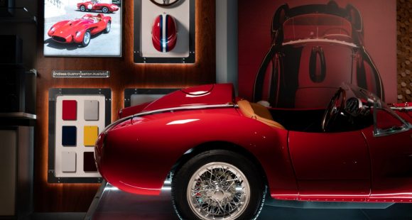 Harrods Now Displaying Ferrari Testa Rossa J from The Little Car Company 1