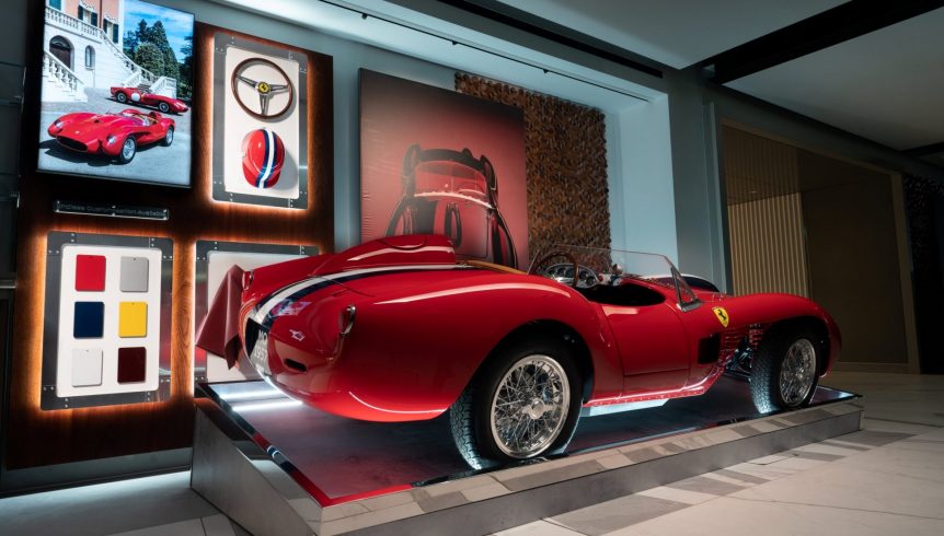 Harrods Now Displaying Ferrari Testa Rossa J from The Little Car Company 5