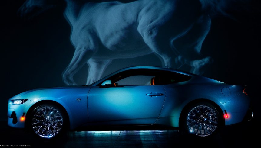 Ford Teams Up with Sydney Sweeney for Custom Mustang Give-Away