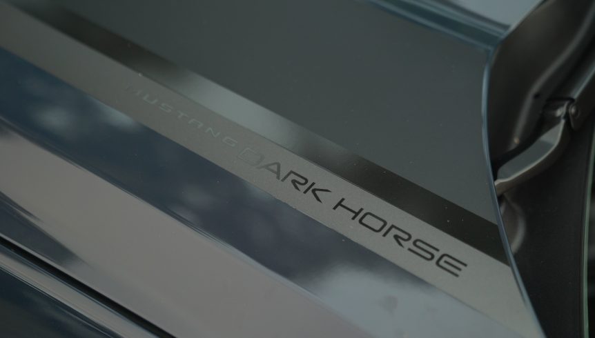 2024 Ford Mustang Dark Horse Hood Graphic