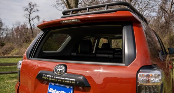 2024 Toyota 4Runner Rear Glass Rolled Down