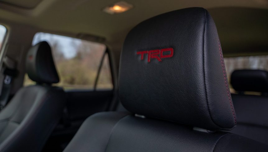 2024 Toyota 4Runner Front Seat Detail