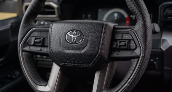 2024 Toyota Tacoma Steering Wheel Detail