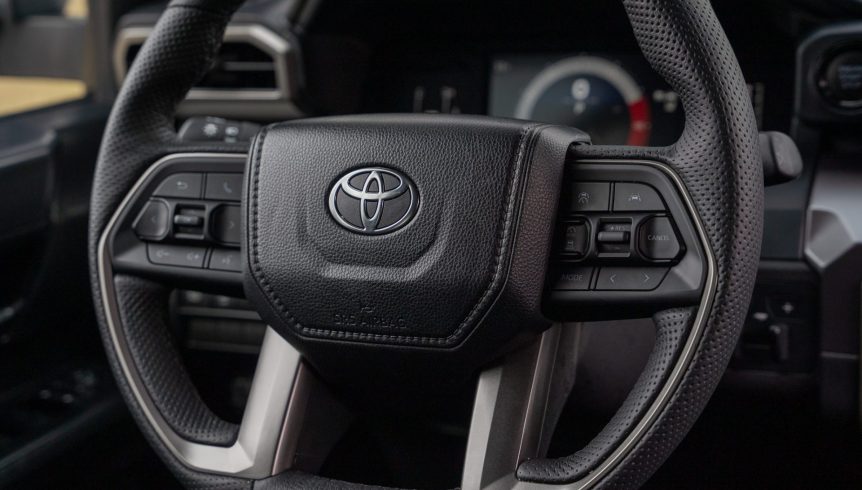 2024 Toyota Tacoma Steering Wheel Detail