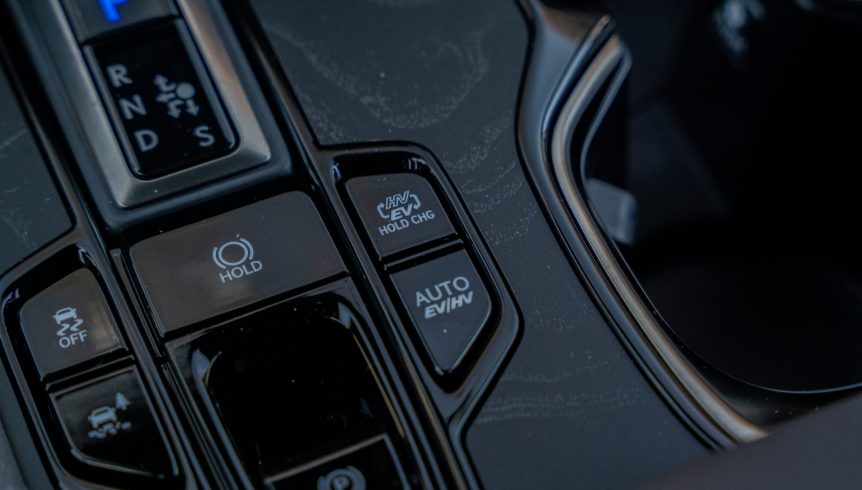2024 Lexus RX450h+ EV Mode Button