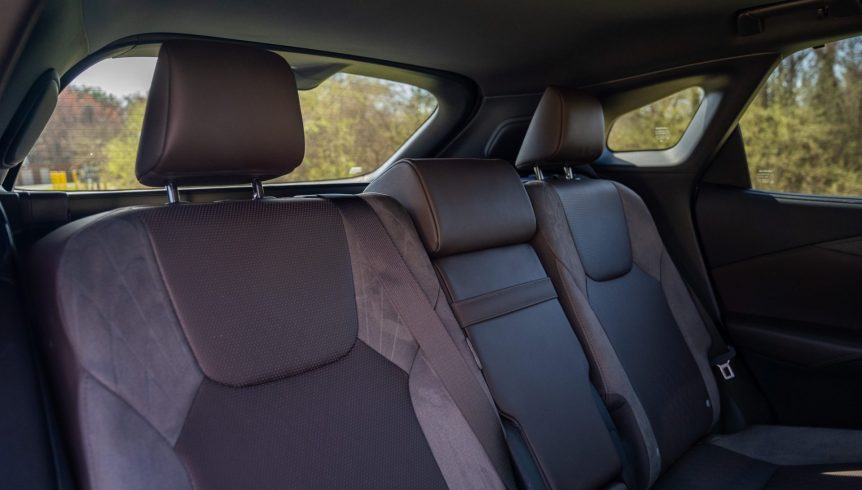 2024 Lexus RX450h+ Rear Seat Detail