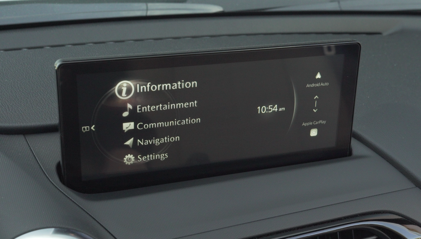2024 Mazda MX-5 Miata Central Display