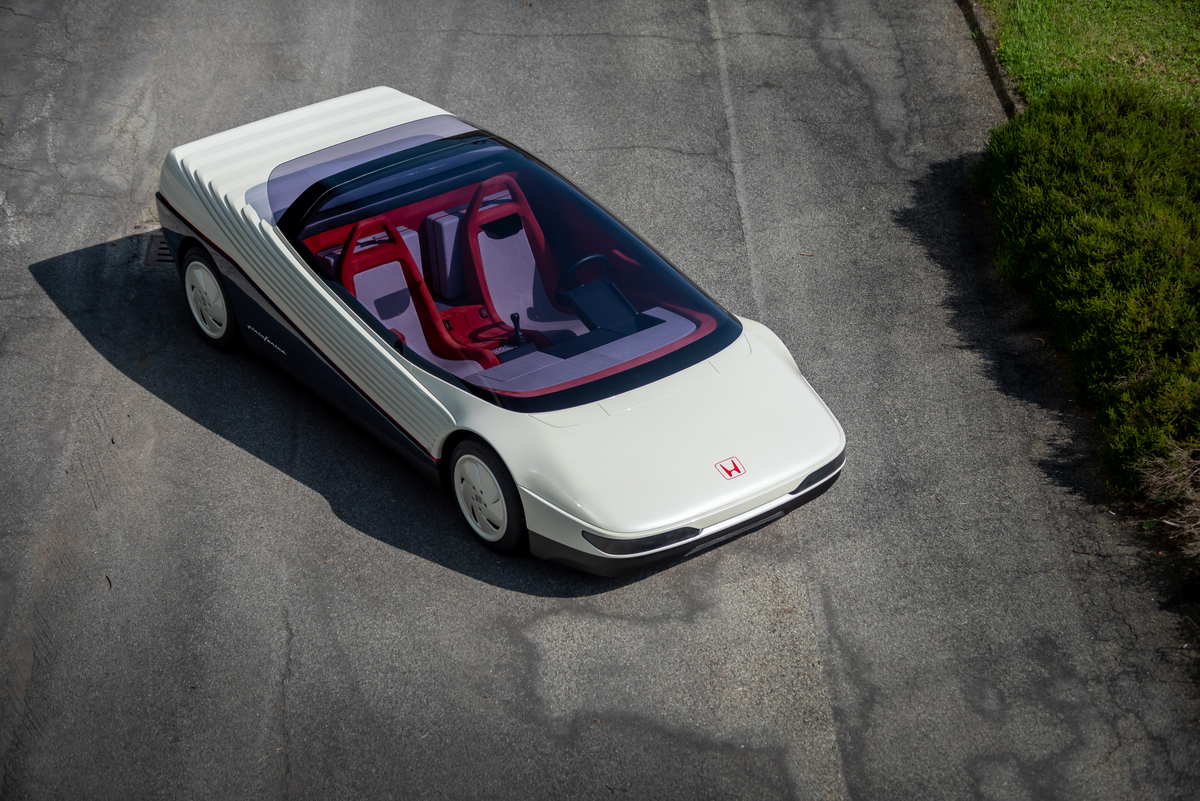 Time capsule of the 80s: Honda HP-X Concept in Pebble Beach