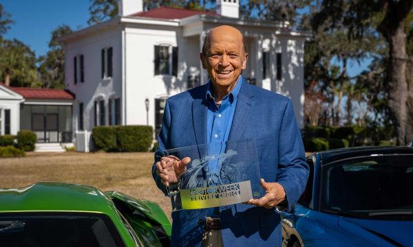 John Davis with 2025 MotorWeek Drivers' Choice Award