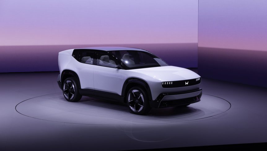 Honda 0 Saloon, 0 SUV Prototypes Arrive at CES 16