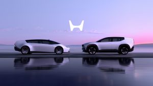 Honda 0 Saloon, 0 SUV Prototypes Arrive at CES