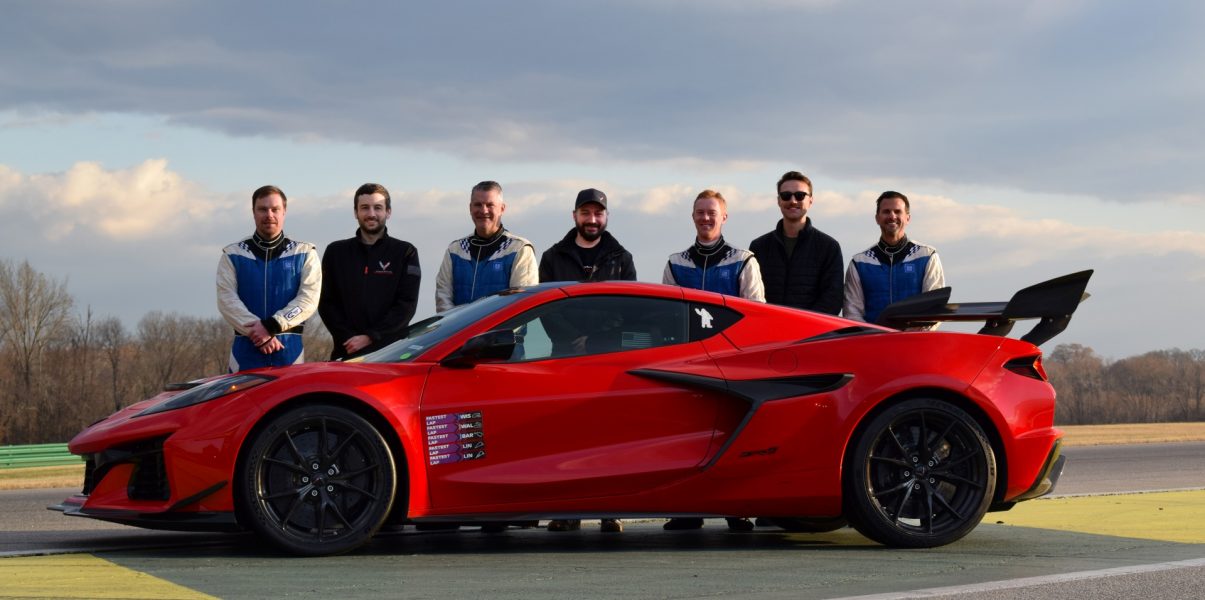 Chevrolet Corvette ZR1 Hunts Down Five American Lap Records 1