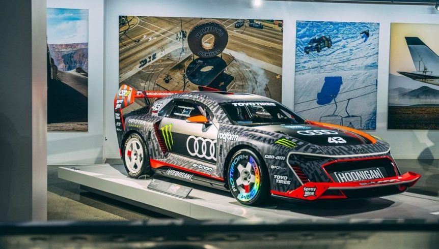 Ken Block Celebrated by Petersen Automotive Museum Exhibit 3