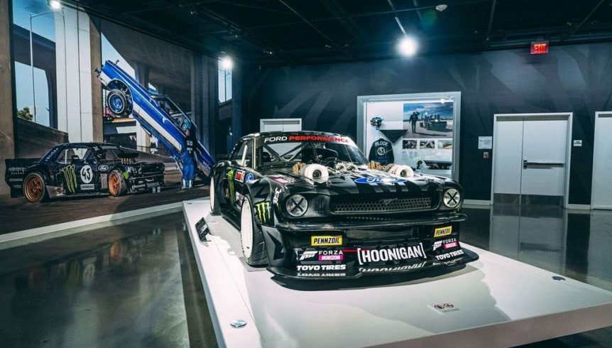 Ken Block Celebrated by Petersen Automotive Museum Exhibit 5